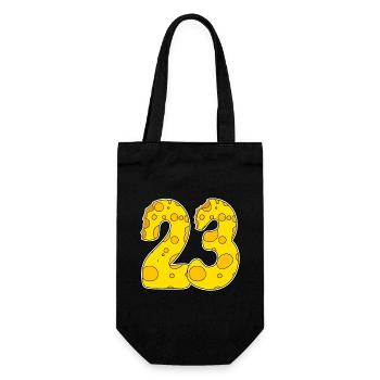 23 ans Lustig Käse - Sac à bouteille - noir - Devant