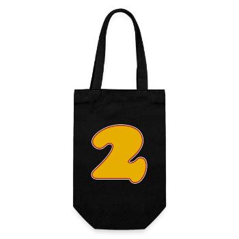 2 - Gift Bag for Bottles - black - Front