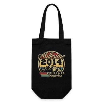 Millésime 2014 - Sac à bouteille - noir - Devant