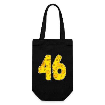 46 ans de Lustig Käse - Sac à bouteille - noir - Devant
