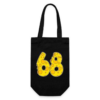 68 ans de Lustig Käse - Sac à bouteille - noir - Devant