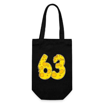 63 ans de Lustig Käse - Sac à bouteille - noir - Devant
