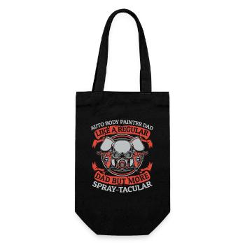Papa peintre de carrosserie comme un véhicule de papa ordinaire - Sac à bouteille - noir - Devant