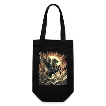 Myth of the Divine Rider - Gift Bag for Bottles - black - Front