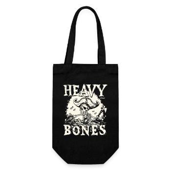 Heavy Bones : Trésor de pirate et Pirate - Sac à bouteille - noir - Devant