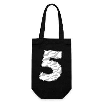 5 - Gift Bag for Bottles - black - Front