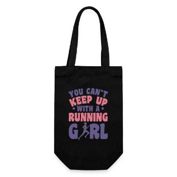 Runner - Gift Bag for Bottles - black - Front