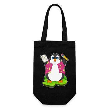 École Penguin Student Pencil - Sac à bouteille - noir - Devant