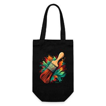 Pinceaux pour peintres - Sac à bouteille - noir - Devant
