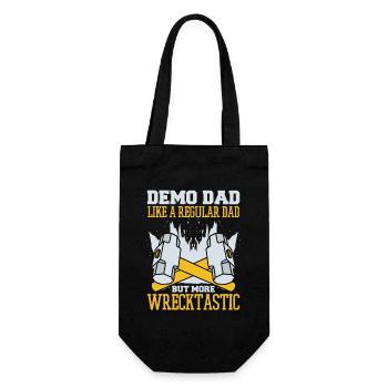 Demo Dad More Wrecktastic Maison de rénovation domiciliaire - Sac à bouteille - noir - Devant