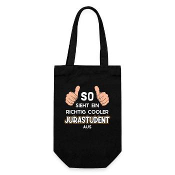 So sieht ein cooler Jurastudent aus Law School - Sac à bouteille - noir - Devant