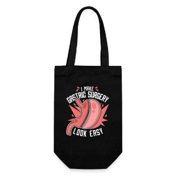 Je donne l’impression que la chirurgie gastrique est facile Bariatrique - Sac à bouteille - noir - Devant
