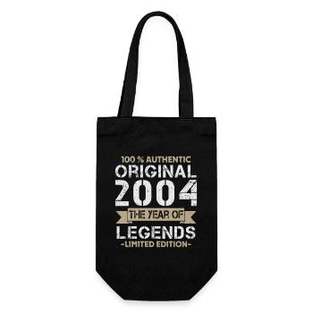 Legend 2004 Original Vintage Birthday Gift - Gift Bag for Bottles - black - Front