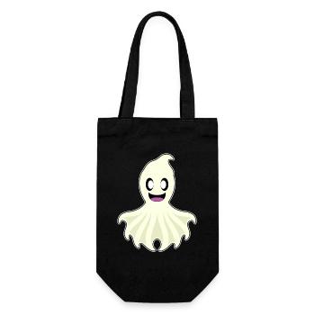 Octopus Ghost - Gift Bag for Bottles - black - Front