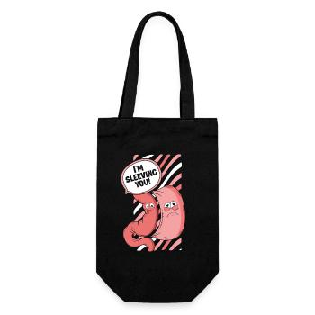 I'm Sleeving You Gastric Bypass Bariatric Gastric - Gift Bag for Bottles - black - Front