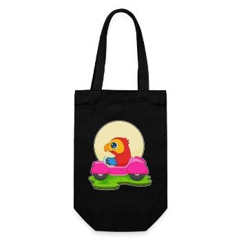 Voiture de perroquet - Sac à bouteille - noir - Devant