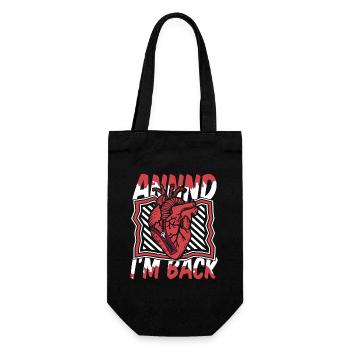 And I'm Back Transplant Pacemakers Open Heart - Gift Bag for Bottles - black - Front