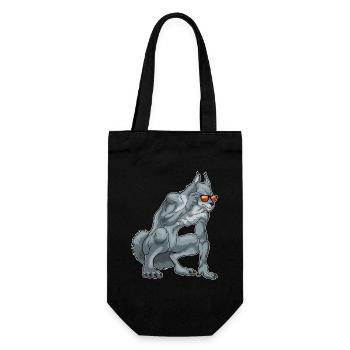 Werwolf Halloween Sonnenbrille - Geschenkbeutel für Flaschen - Schwarz - Vorne