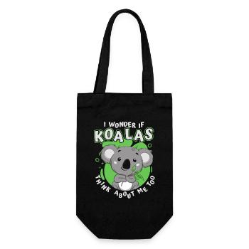Think About Me Too Koalabear Eucalyptus Lover - Gift Bag for Bottles - black - Front