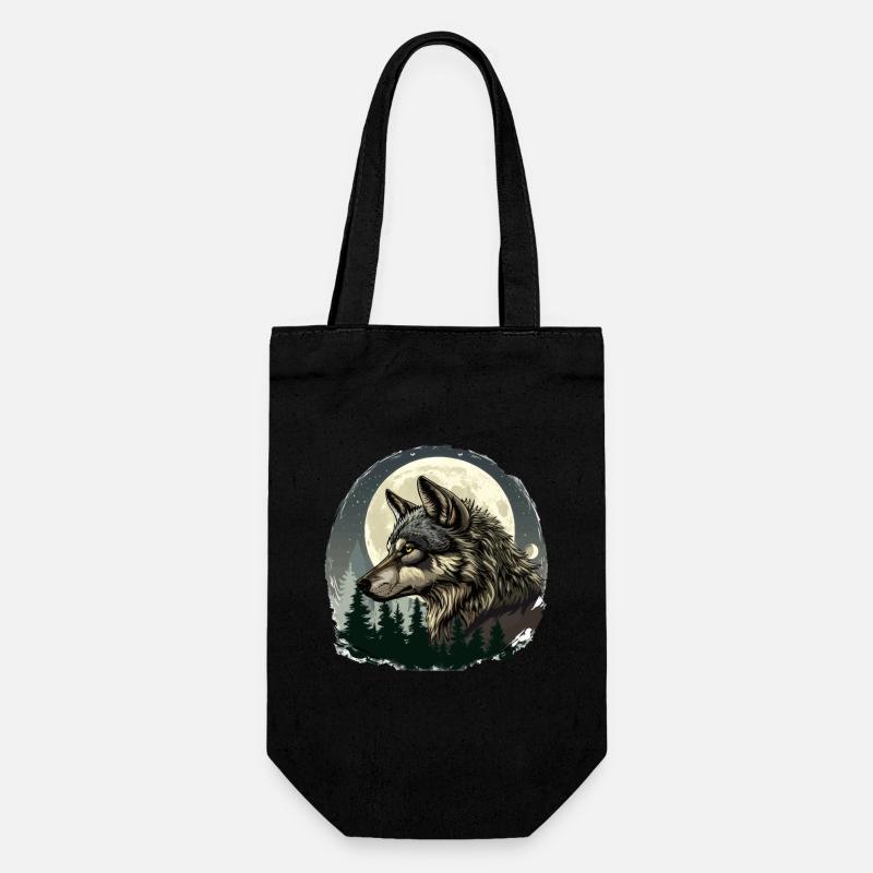 Sang de loup - Sac à bouteille - noir