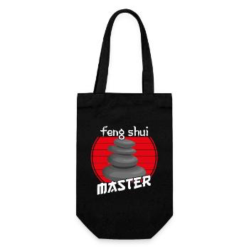 Feng Shui Master - Geschenkbeutel für Flaschen - Schwarz - Vorne
