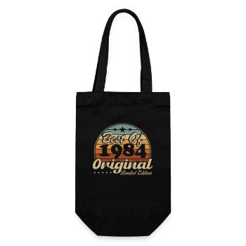 Vinatge 1984 Cadeau d’anniversaire - Sac à bouteille - noir - Devant