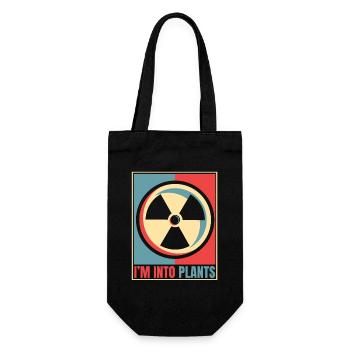 I'm Into Plants Energy Uranium Operator Nuclear - Gift Bag for Bottles - black - Front