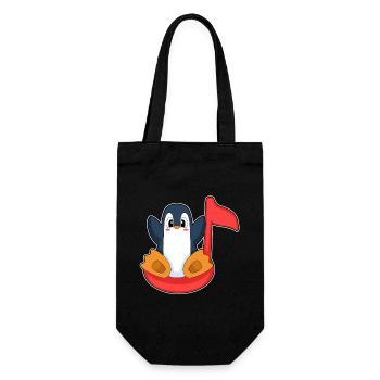 Note musicale du Pingouin - Sac à bouteille - noir - Devant