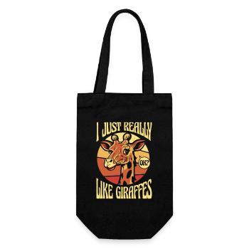 Tout comme les girafes girafes nubiennes - Sac à bouteille - noir - Devant