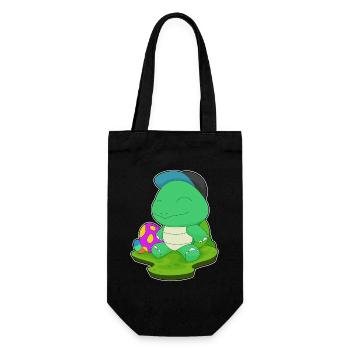 Oeufs de Pâques de Pâques tortue - Sac à bouteille - noir - Devant