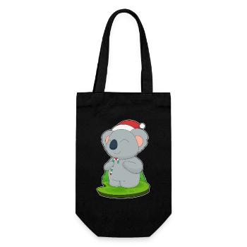 Koala Noël Candy Canne - Sac à bouteille - noir - Devant