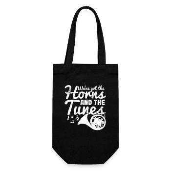 Nous avons les cuivres et les mélodies - Sac à bouteille - noir - Devant