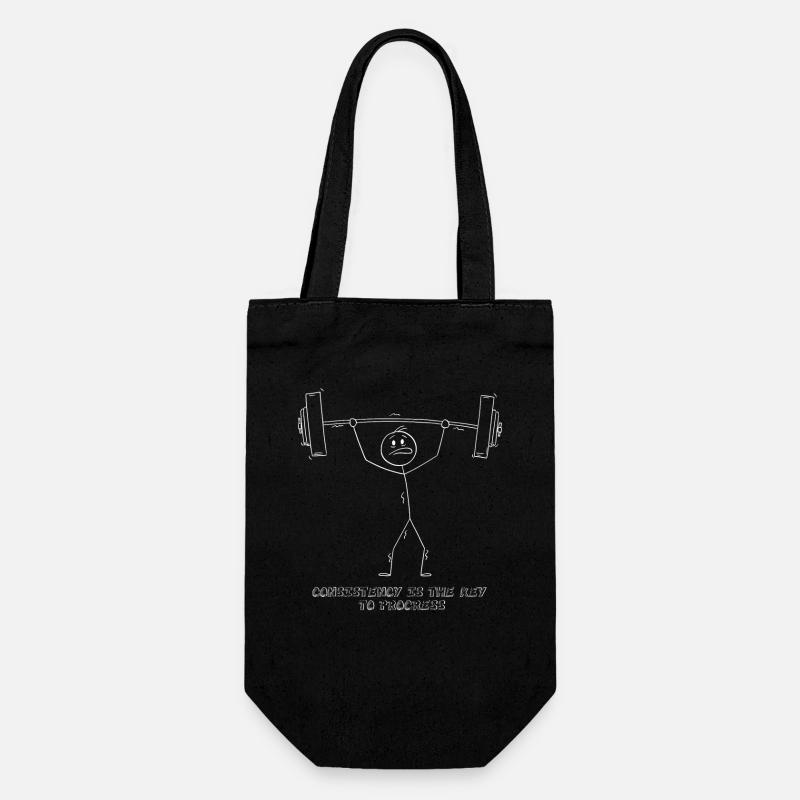incontournable pour les passionnés de musculation - Sac à bouteille - noir