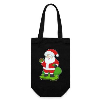 Forfait Noël Père Noël - Sac à bouteille - noir - Devant