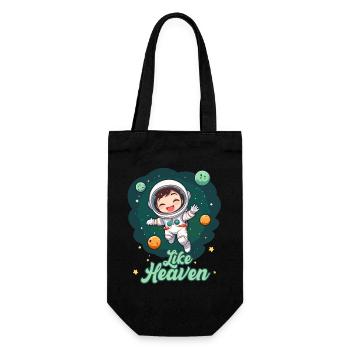 Comme le paradis - Astronaute - Sac à bouteille - noir - Devant