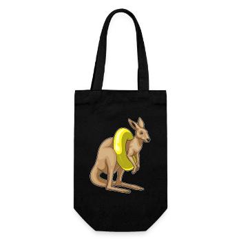 Été de la piscine de natation kangourou - Sac à bouteille - noir - Devant
