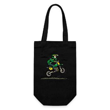 J’adore le motocross - Sac à bouteille - noir - Devant