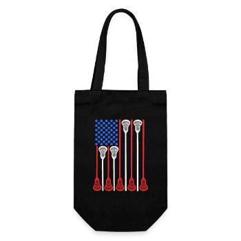 Crosse du 4 juillet aux États-Unis - Sac à bouteille - noir - Devant