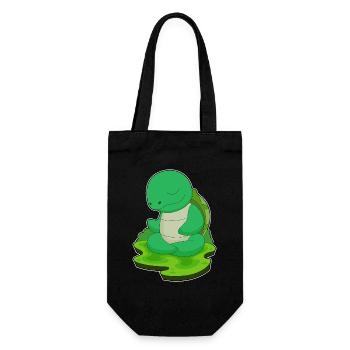 Tortoise Yoga Fitness Meditation - Gift Bag for Bottles - black - Front