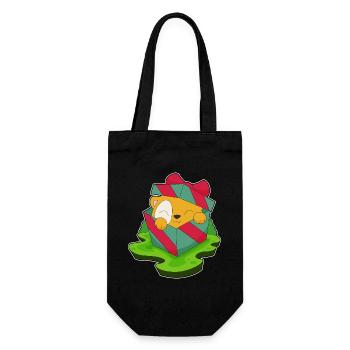 Forfait de Noël hamster - Sac à bouteille - noir - Devant