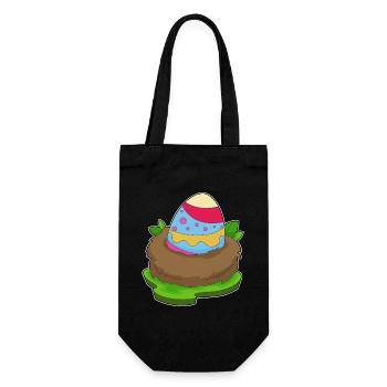 Œuf de Pâques - Sac à bouteille - noir - Devant