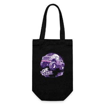 Night of the Night Monster Truck: Monster Truck - Gift Bag for Bottles - black - Front