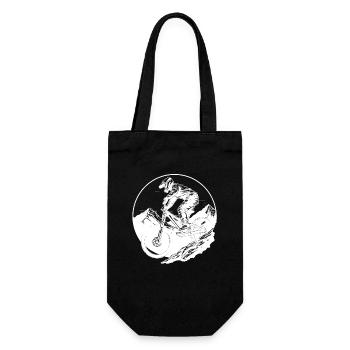 Mountain biking - Gift Bag for Bottles - black - Front