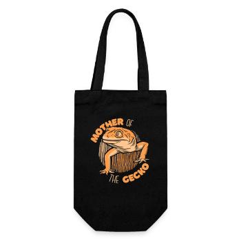 Mother Of The Gecko Lizard Gekkota Crested - Gift Bag for Bottles - black - Front