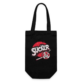 Lollipop lollipop sucks - Gift Bag for Bottles - black - Front