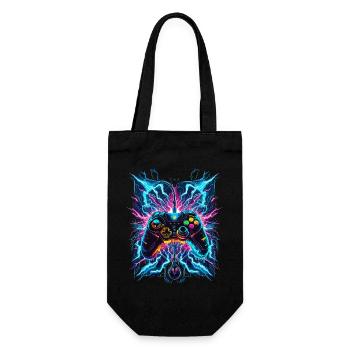 Neon Blitz Power Gaming Controller - Gift Bag for Bottles - black - Front