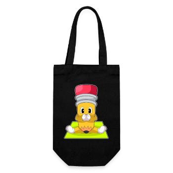 Crayon Yoga Fitness Gymnastique - Sac à bouteille - noir - Devant
