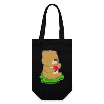 Jeu de cartes Bear Poker Poker - Sac à bouteille - noir - Devant