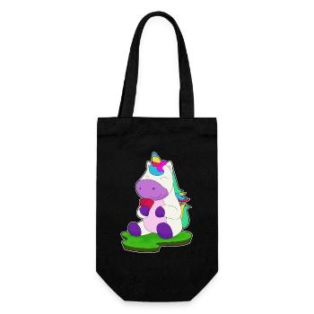Jeu de cartes de poker Unicorn Poker - Sac à bouteille - noir - Devant