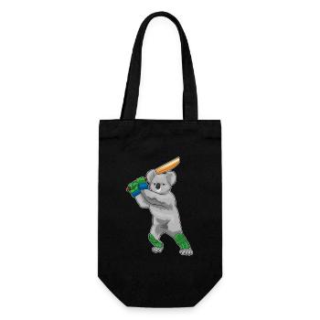 Koala Cricket Cricket Bats - Gift Bag for Bottles - black - Front